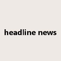 headline news是什么意思