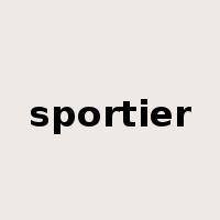 sportier是什么意思