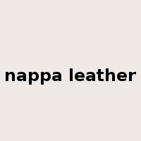 nappa leather是什么意思