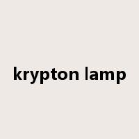 krypton lamp是什么意思