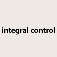 integral control是什么意思