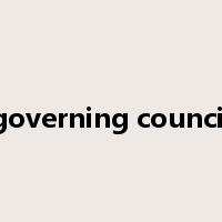 governing council是什么意思