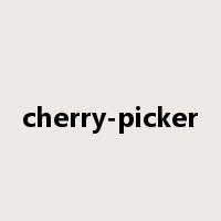 cherry-picker是什么意思