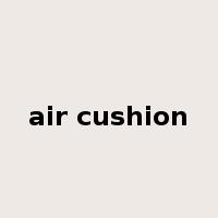 air cushion是什么意思