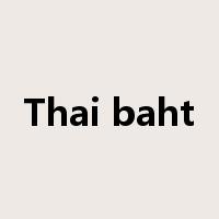 Thai baht是什么意思