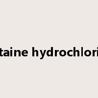Betaine hydrochloride是什么意思