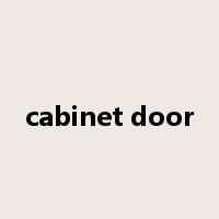 cabinet door是什么意思