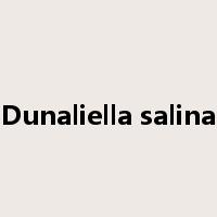 Dunaliella salina是什么意思