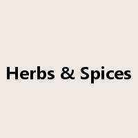 Herbs & Spices是什么意思