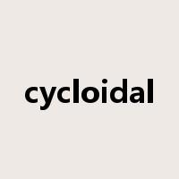cycloidal是什么意思