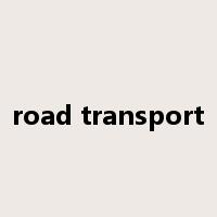 road transport是什么意思