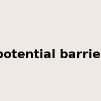 potential barrier是什么意思