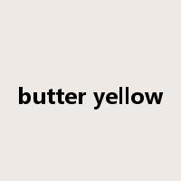 butter yellow是什么意思