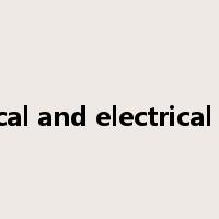 mechanical and electrical products是什么意思