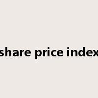 share price index是什么意思