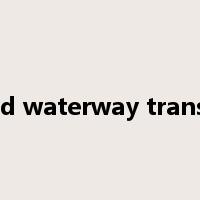 inland waterway transport是什么意思