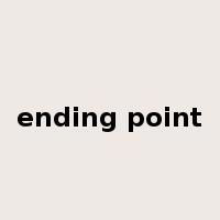 ending point是什么意思