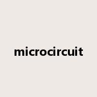 microcircuit是什么意思