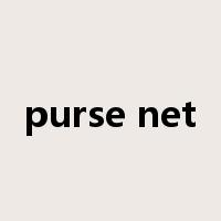 purse net是什么意思