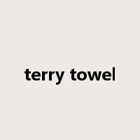 terry towel是什么意思