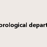 meteorological department是什么意思