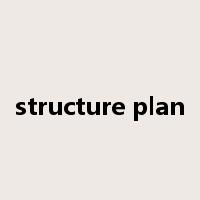 structure plan是什么意思