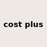 cost plus是什么意思