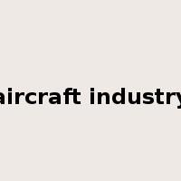 aircraft industry是什么意思