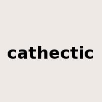 cathectic是什么意思