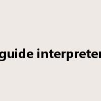 guide interpreter是什么意思