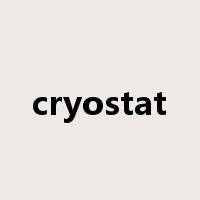 cryostat是什么意思