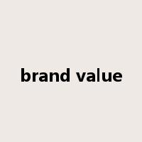 brand value是什么意思