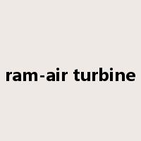 ram-air turbine是什么意思