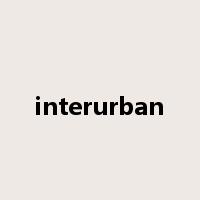 interurban是什么意思
