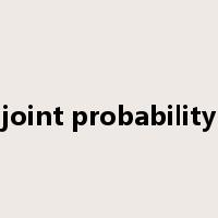 joint probability是什么意思