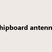 shipboard antenna是什么意思