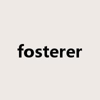 fosterer是什么意思