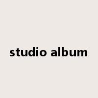 studio album是什么意思