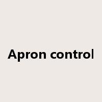 Apron control是什么意思