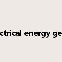 solar electrical energy generation是什么意思