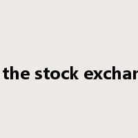 on the stock exchange是什么意思