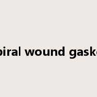 spiral wound gasket是什么意思