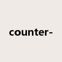 counter-是什么意思