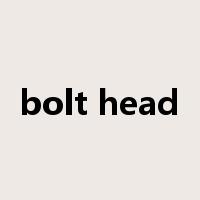bolt head是什么意思