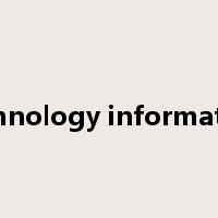 technology information是什么意思