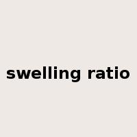 swelling ratio是什么意思