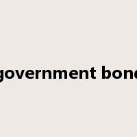 government bond是什么意思