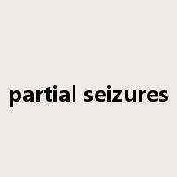 partial seizures是什么意思