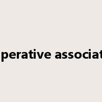 cooperative association是什么意思