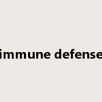 immune defense是什么意思